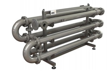 Кожухотрубный теплообменник HRS K 37 168/18